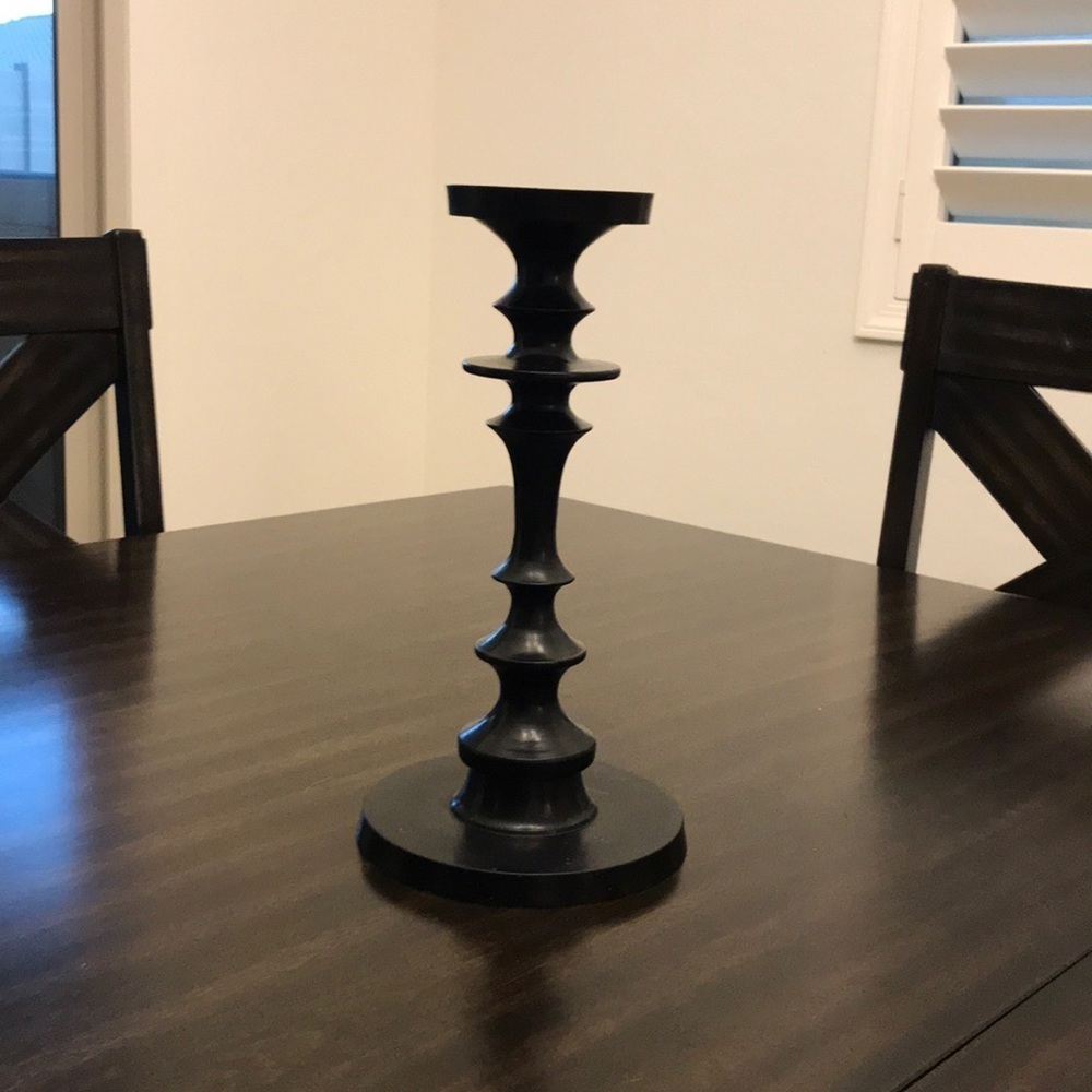 12” Metal Candle Holder